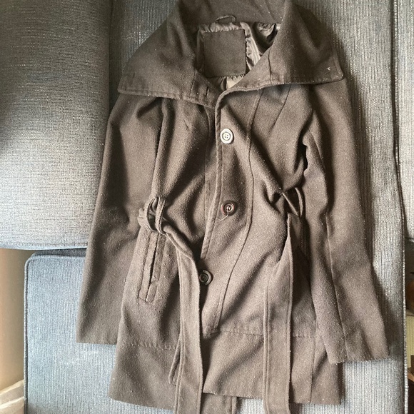 Black coat size S - Picture 1 of 4